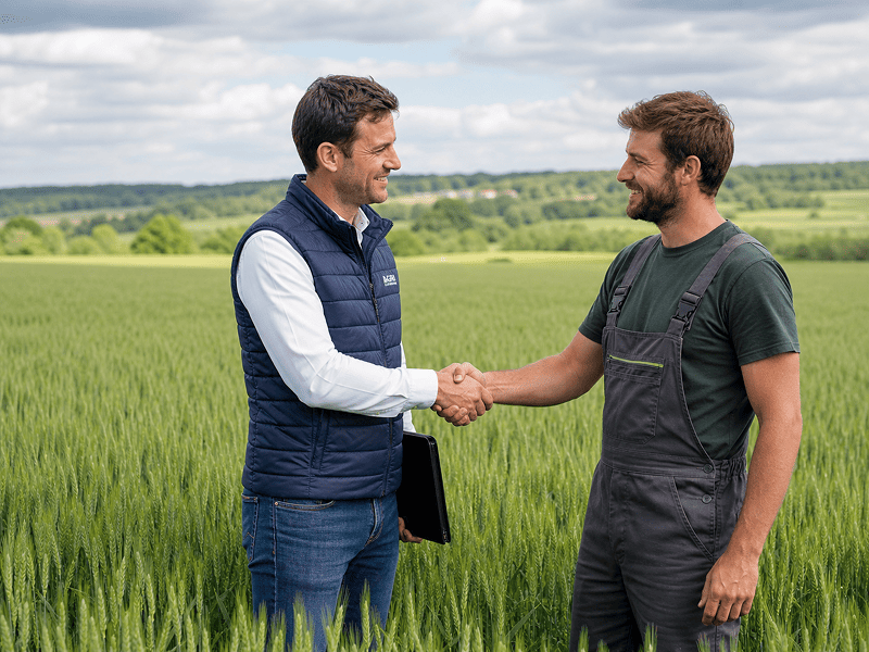 Illustration : Engagement et fidélisation des agriculteurs