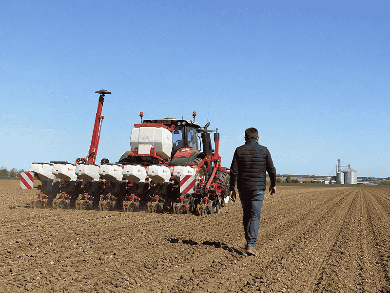 Illustration : Suivi de l'agriculteur sur chaque intervention