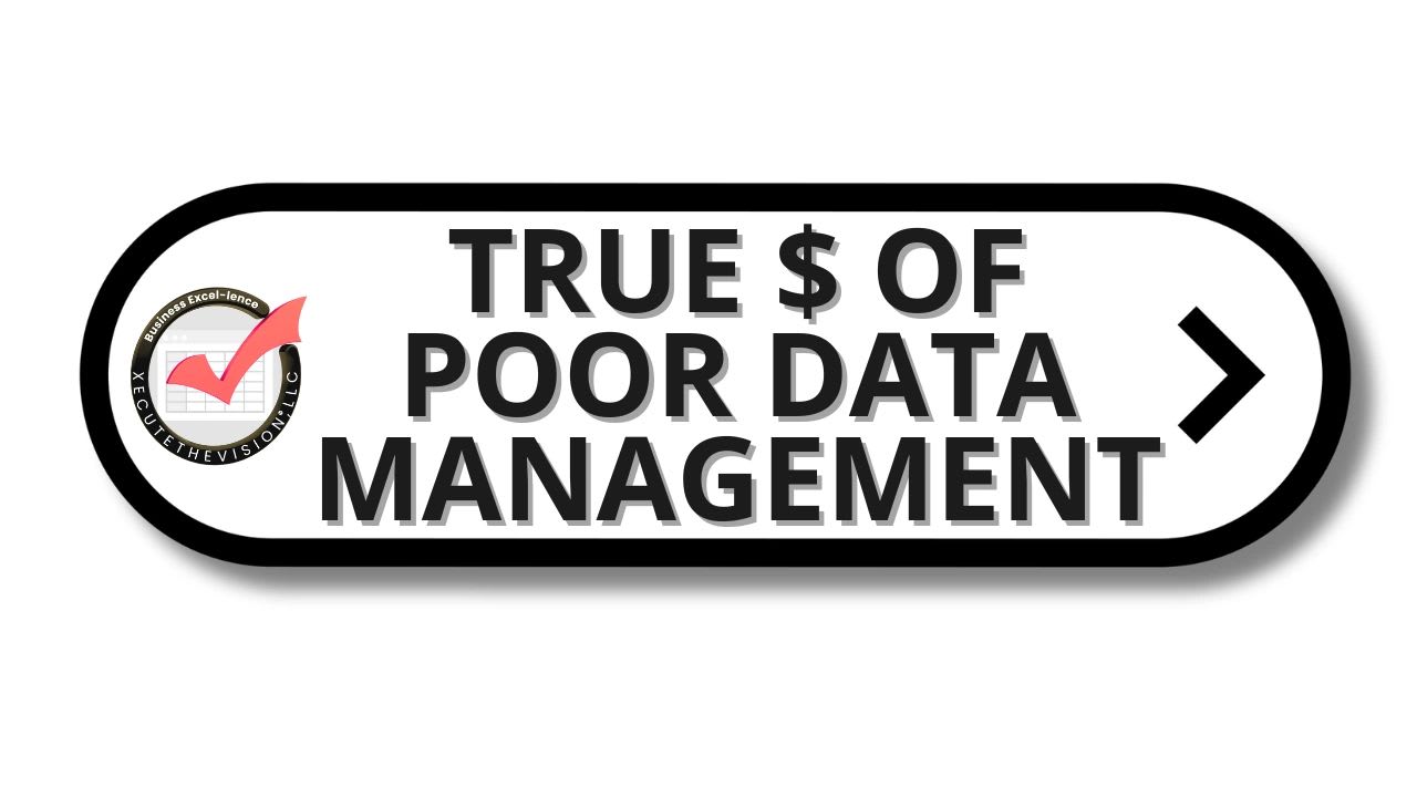 Hidden cost of poor data management