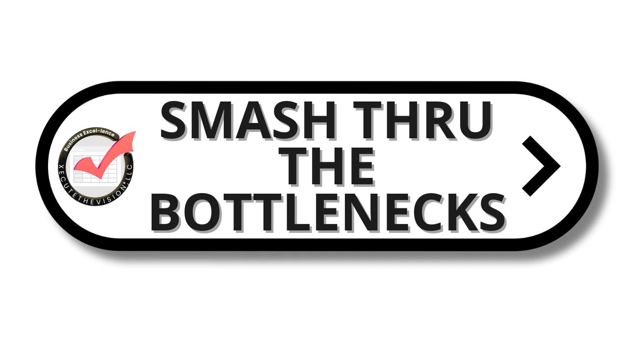 How to identify and eliminate bottlenecks in operations