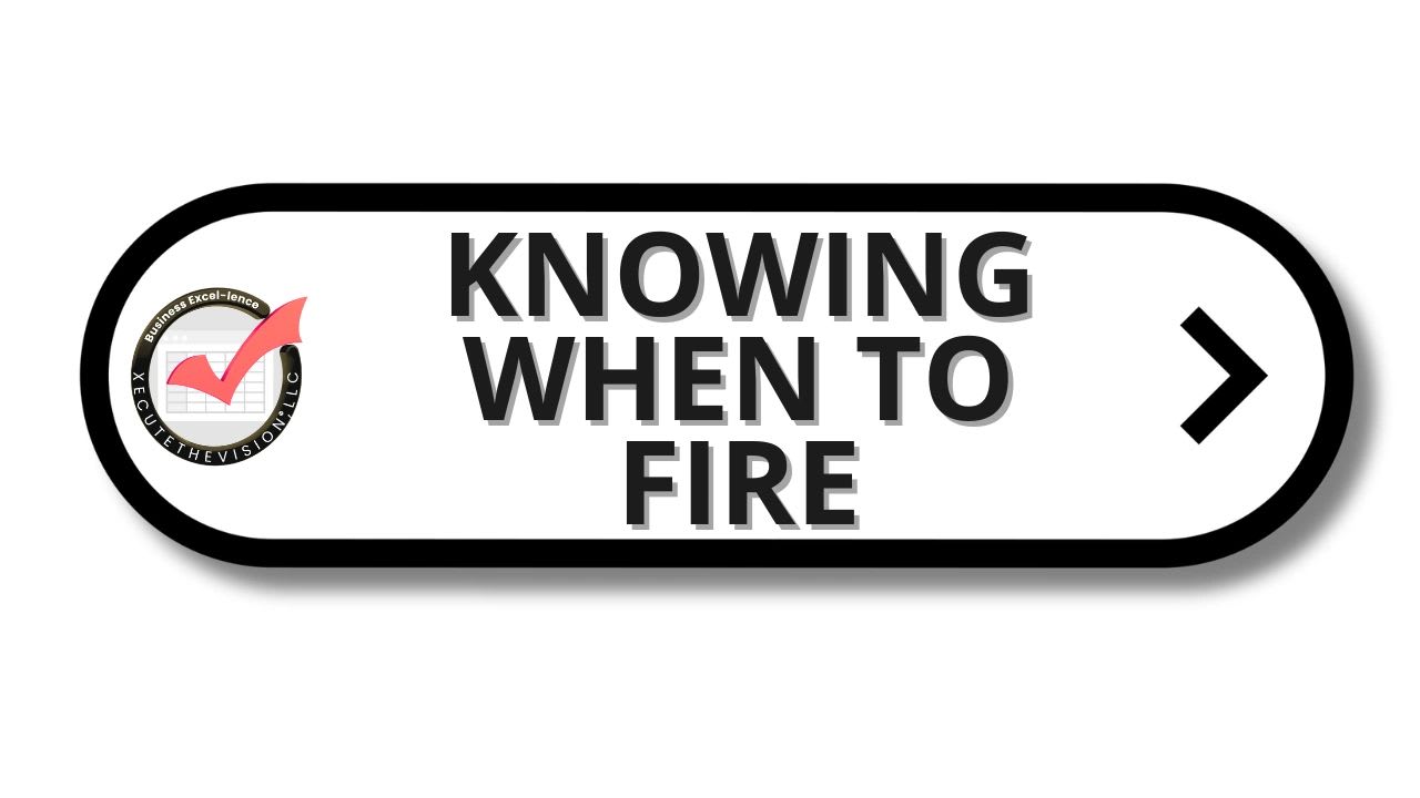 This is when to fire an employee