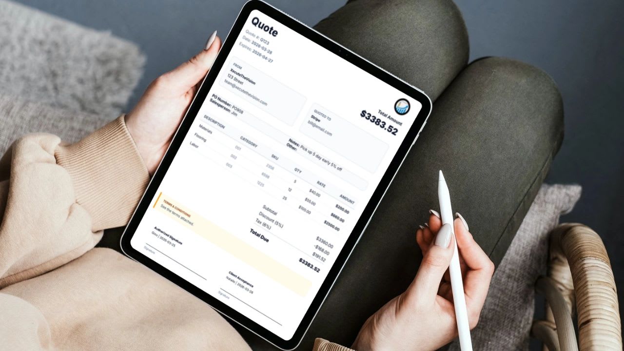 How to bill a client for the first time