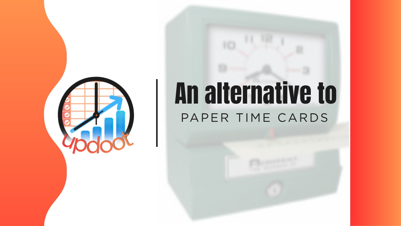 Alternative to paper time cards