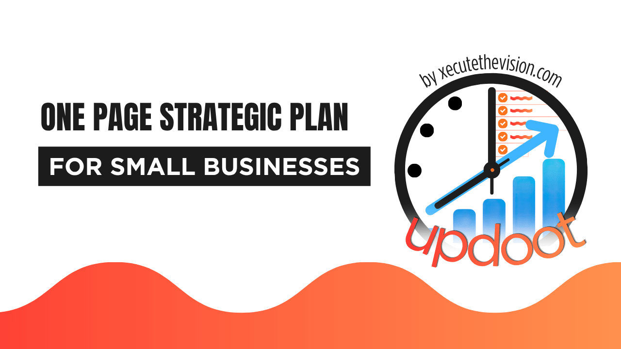 One-Page Strategic Plan for Small Business