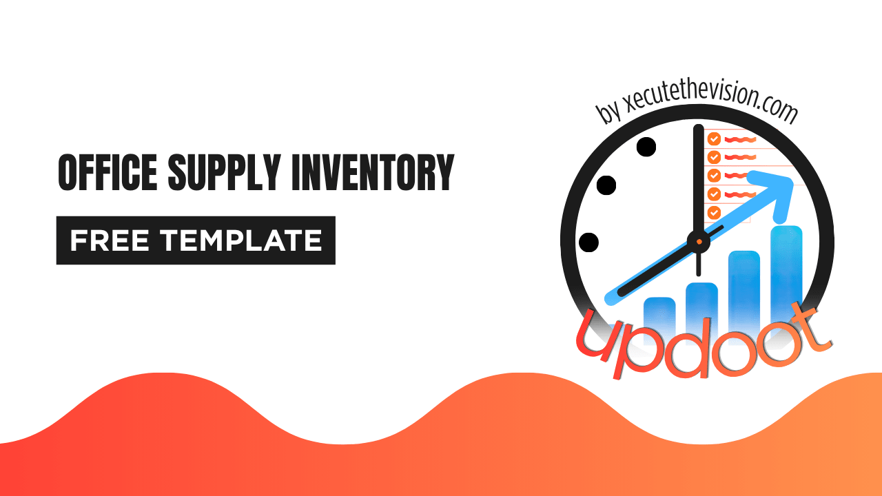 Office Supply Inventory List: Free Template and Reorder System