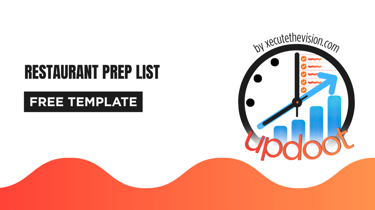 Restaurant Prep List: Free Template for Kitchen Prep