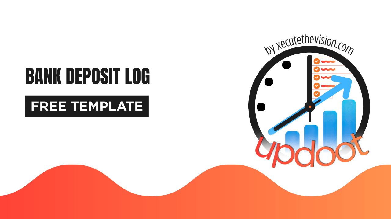 Bank Deposit Log: Free Template for Daily Deposits