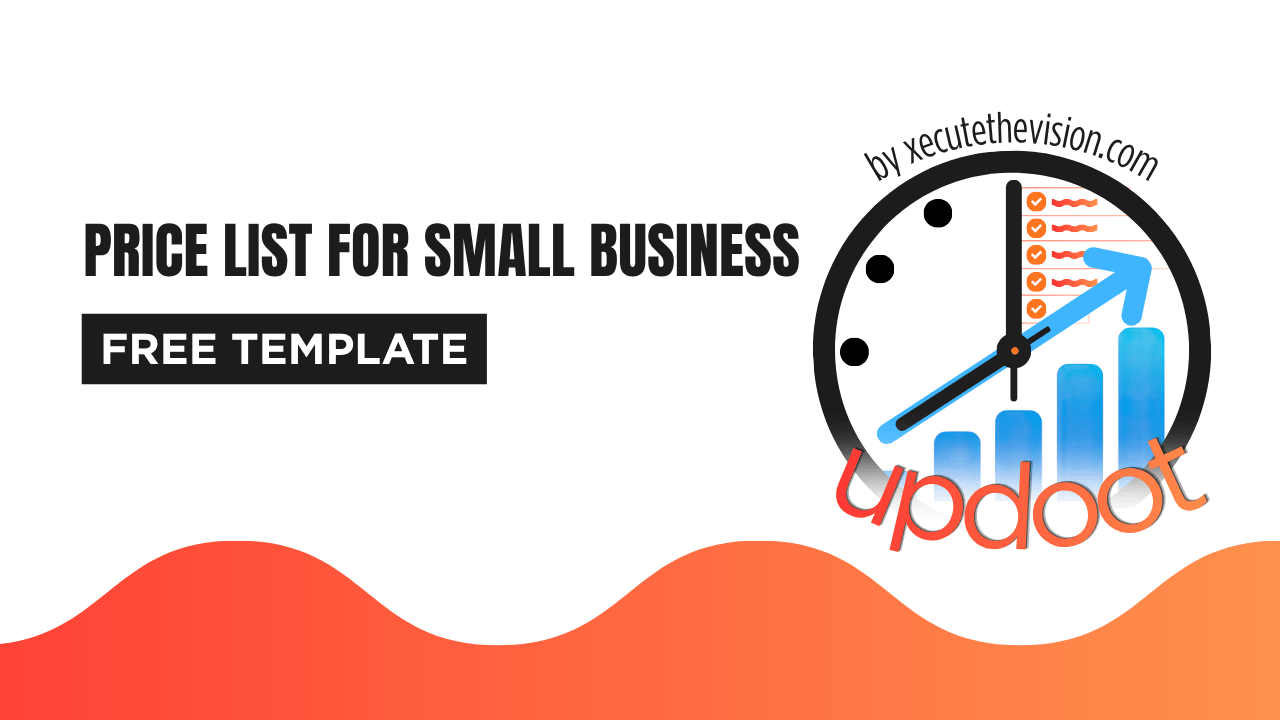 Price List Template: Free Template for Small Businesses