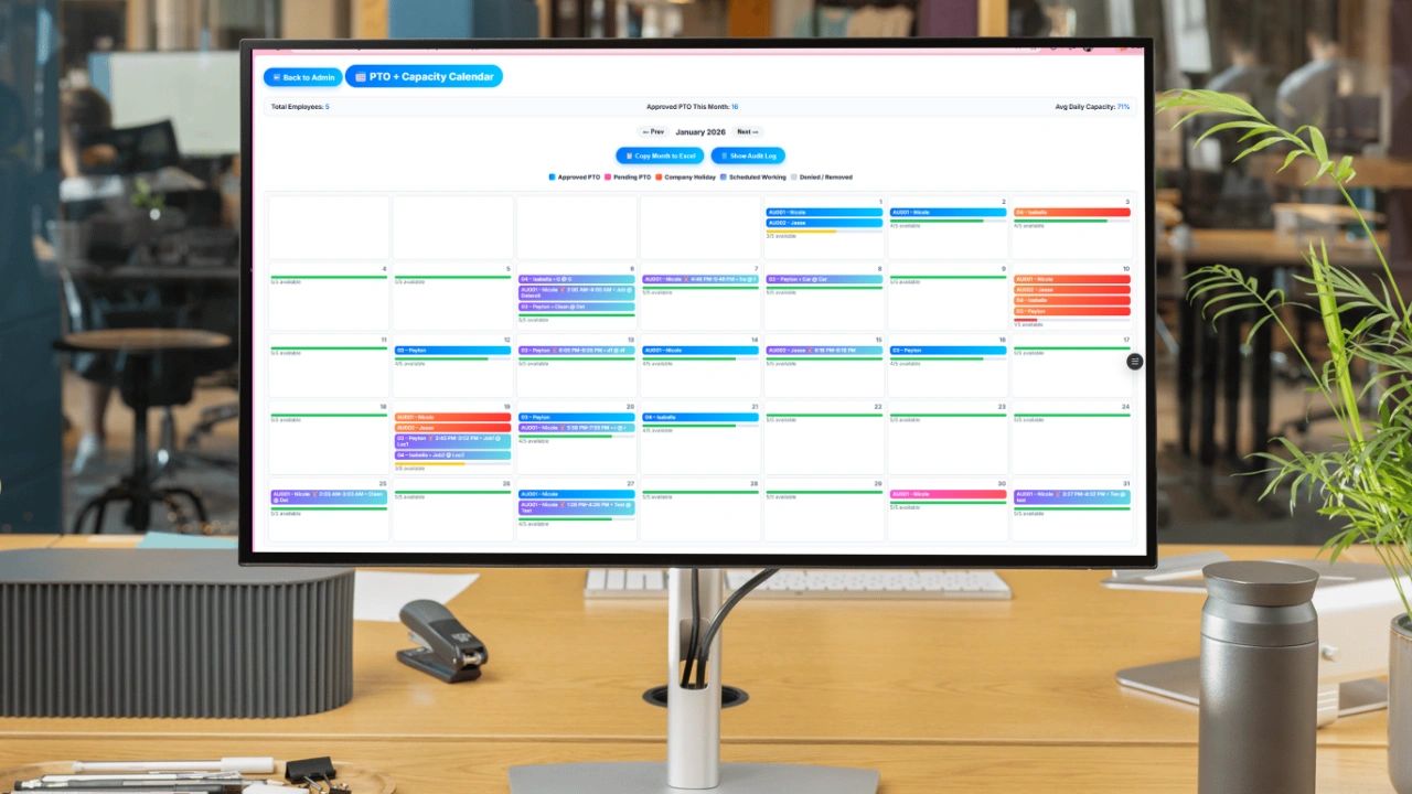 Free weekly employee schedule template for Google Sheets and Excel