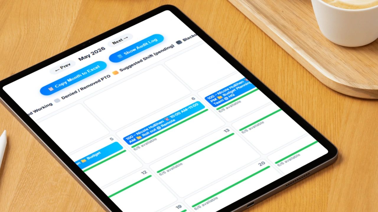 2-3-2 work schedule rotation template for shift-based businesses