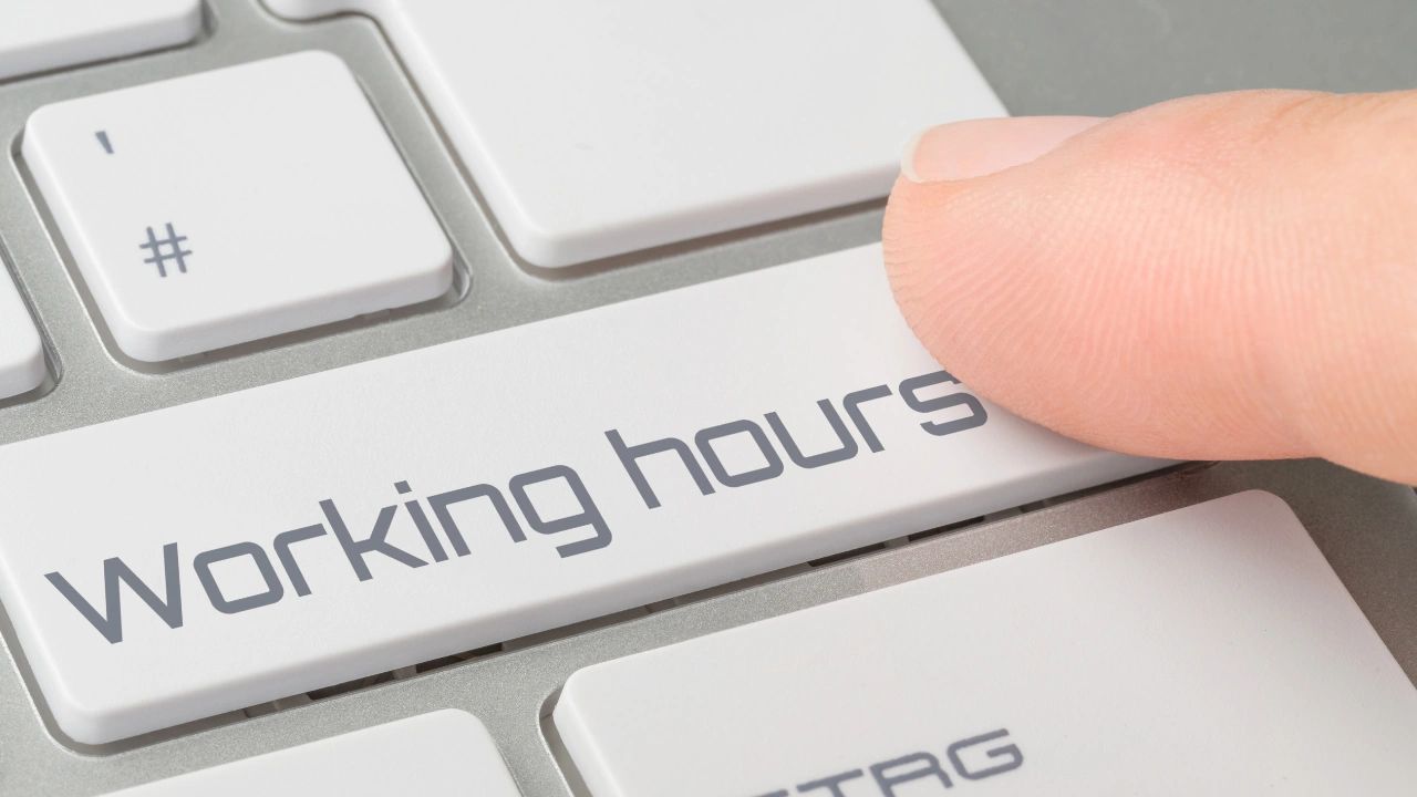 How to calculate work hours in a year using Excel formulas