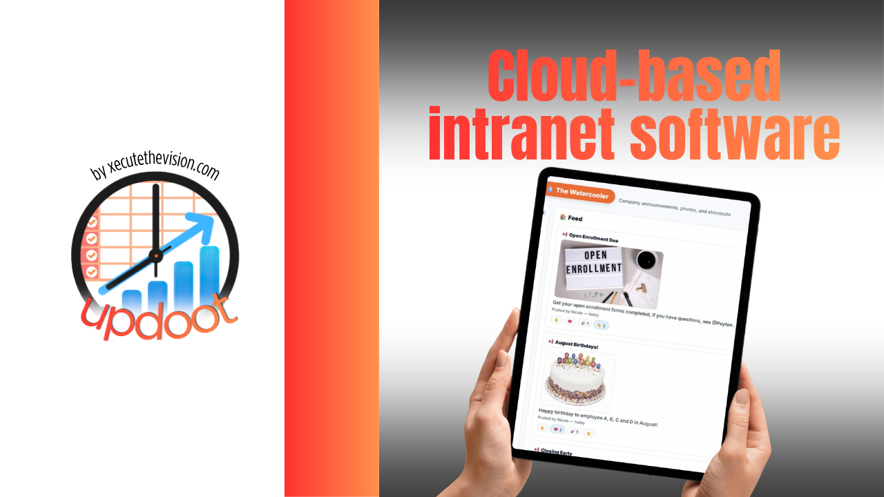 Cloud based intranet for small business: policies, procedures, and announcements in one place