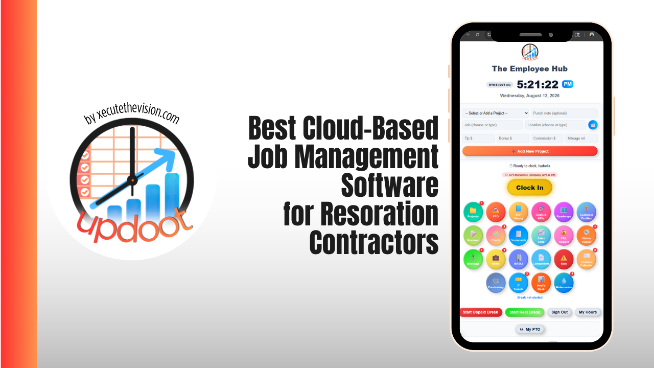 Best cloud-based job management software for restoration contractors