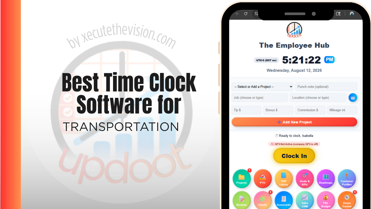 Best time clock software for transportation and driver fleets