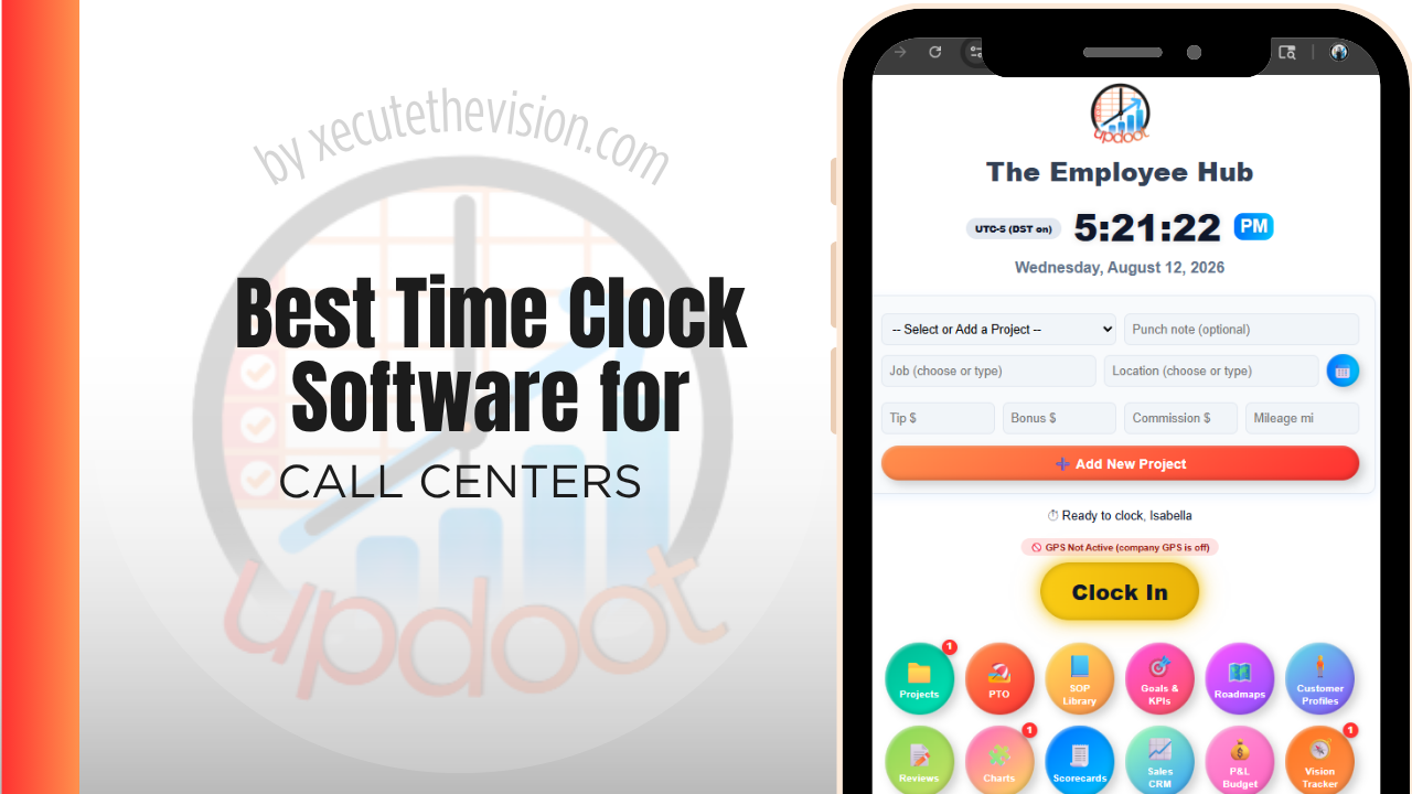 Best time clock software for call centers