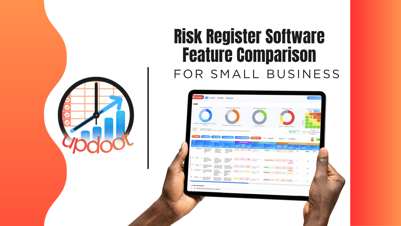 Compare best risk register software features side by side with a free interactive cheatsheet