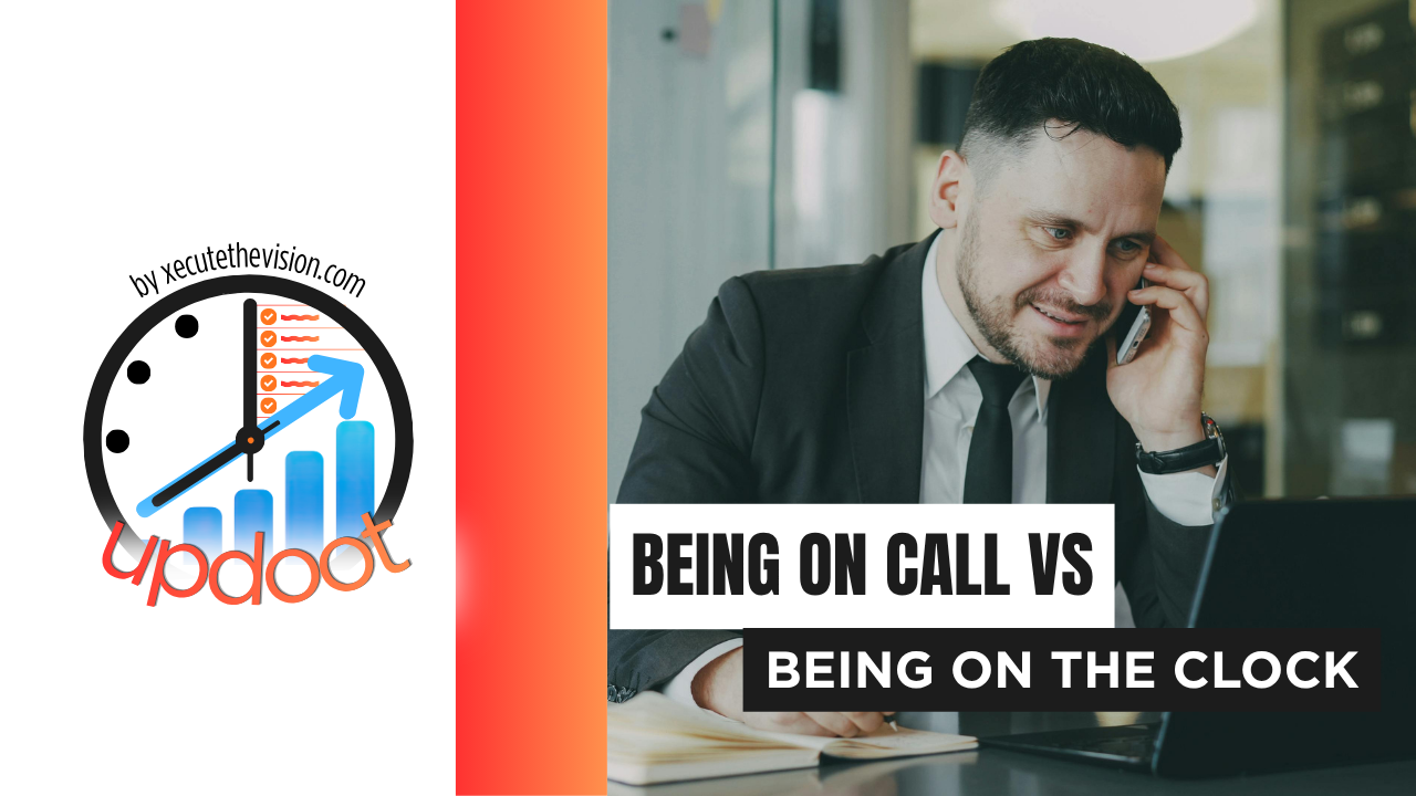 On call vs on the clock, what's the difference