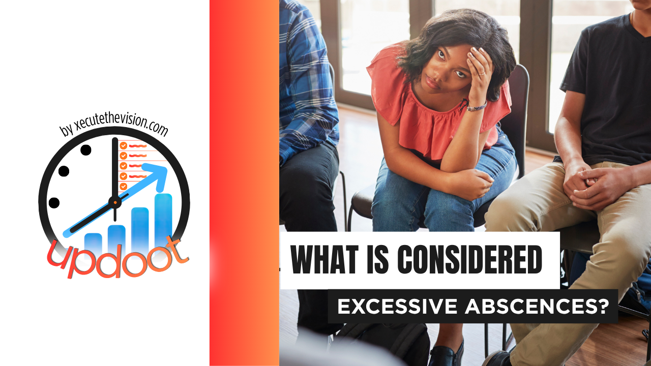 What is considered excessive absence from work