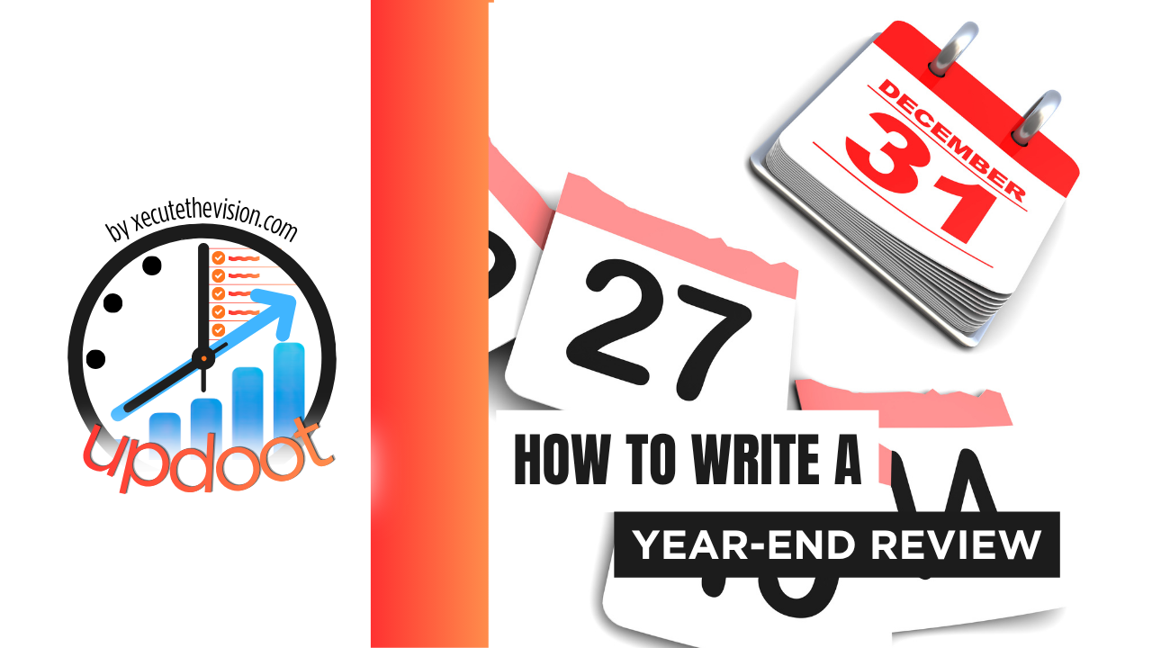 How to write a year-end performance review