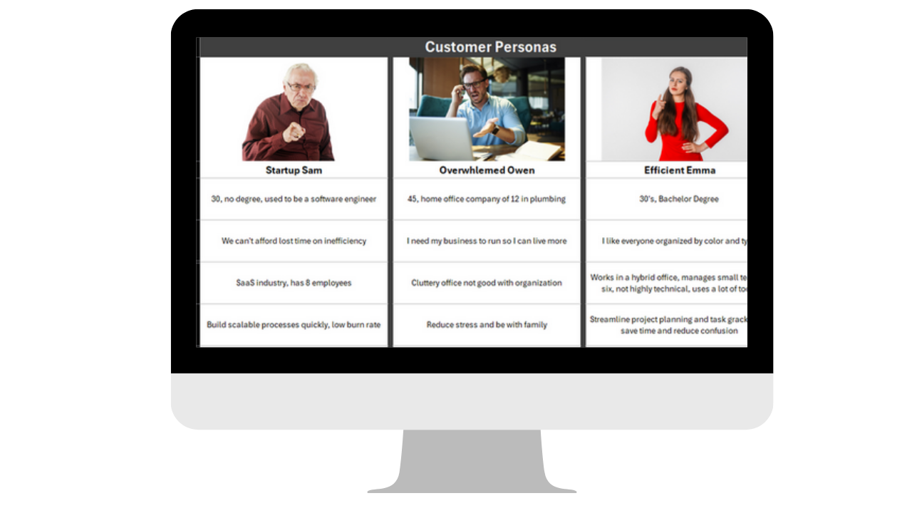 Customer Interviews and Personas Template