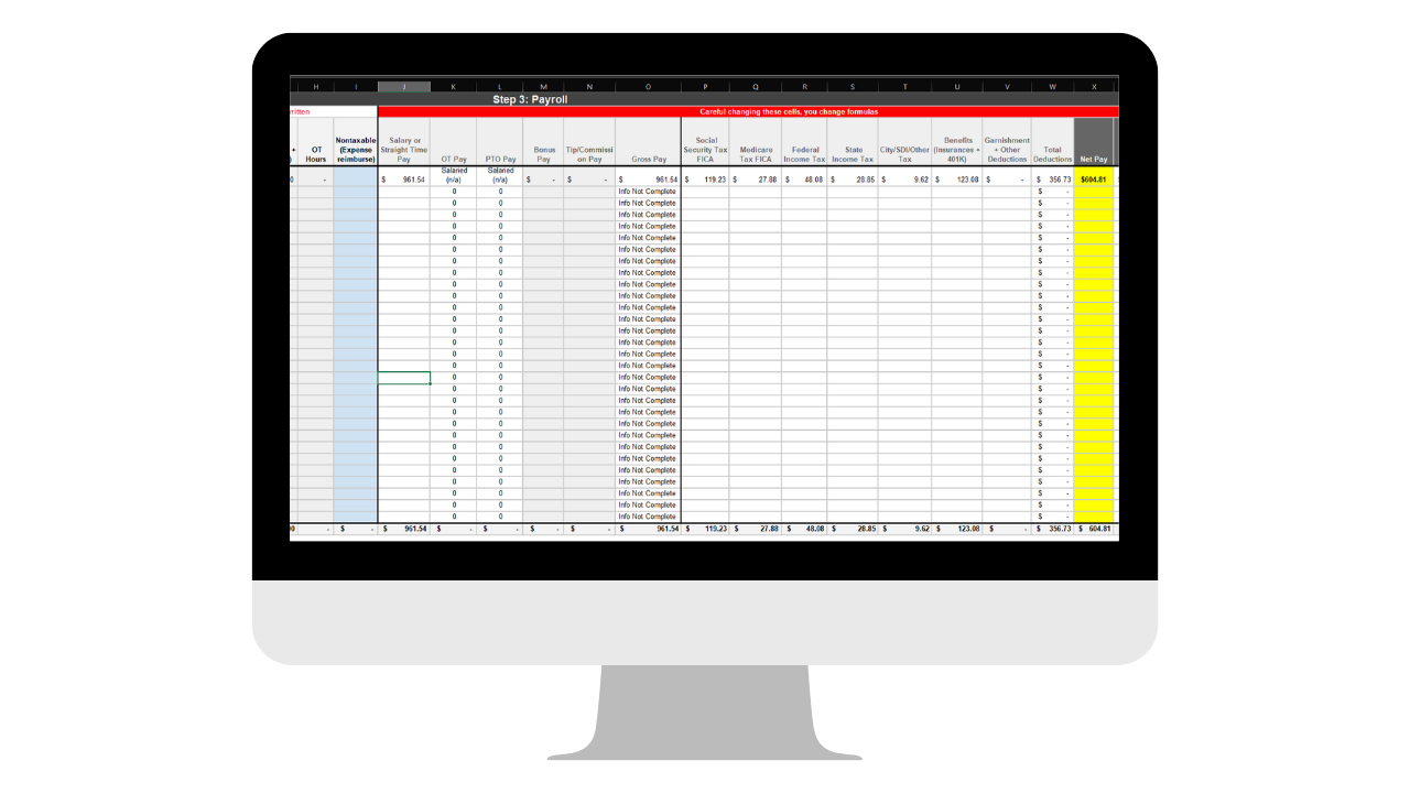 Time Tracking Template