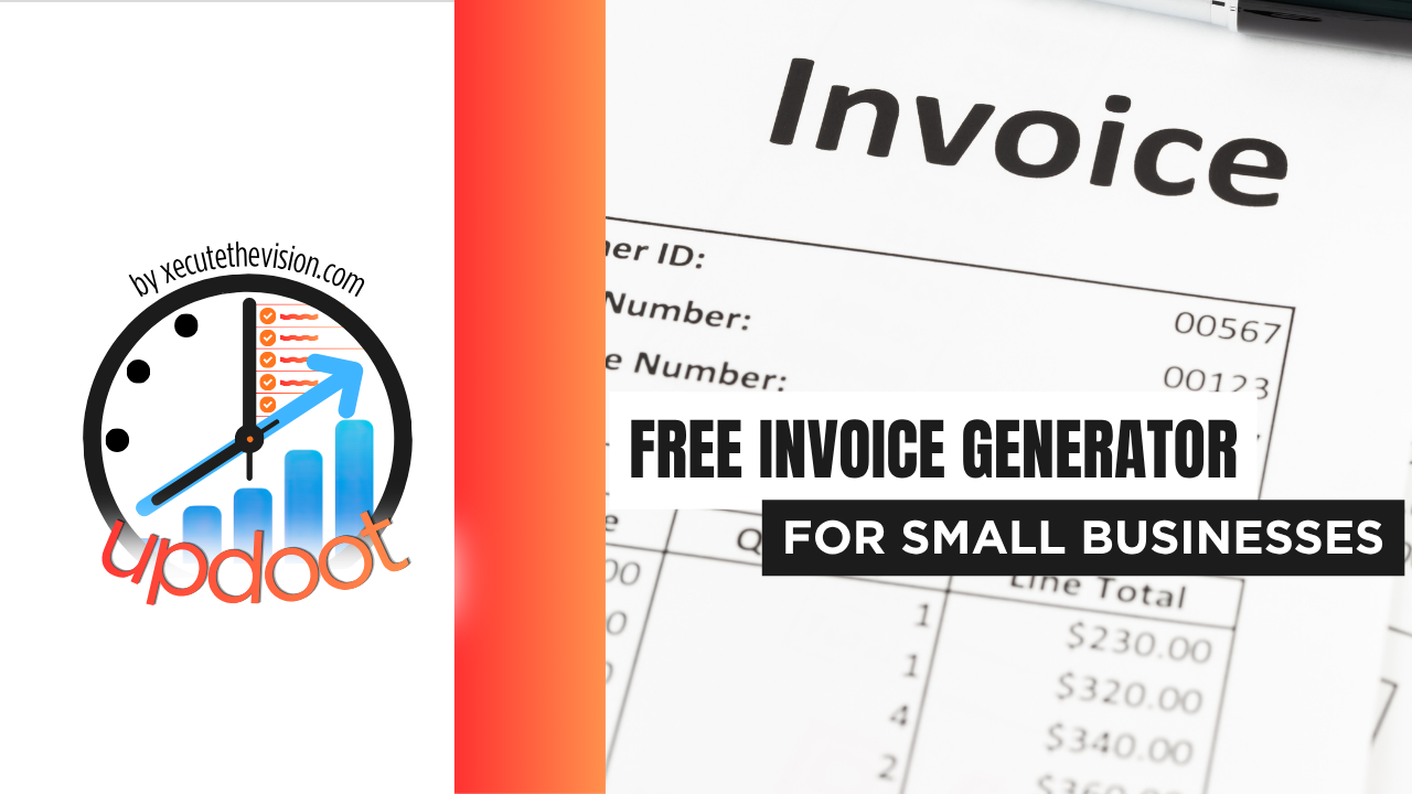 Free invoice generator with a live invoice preview