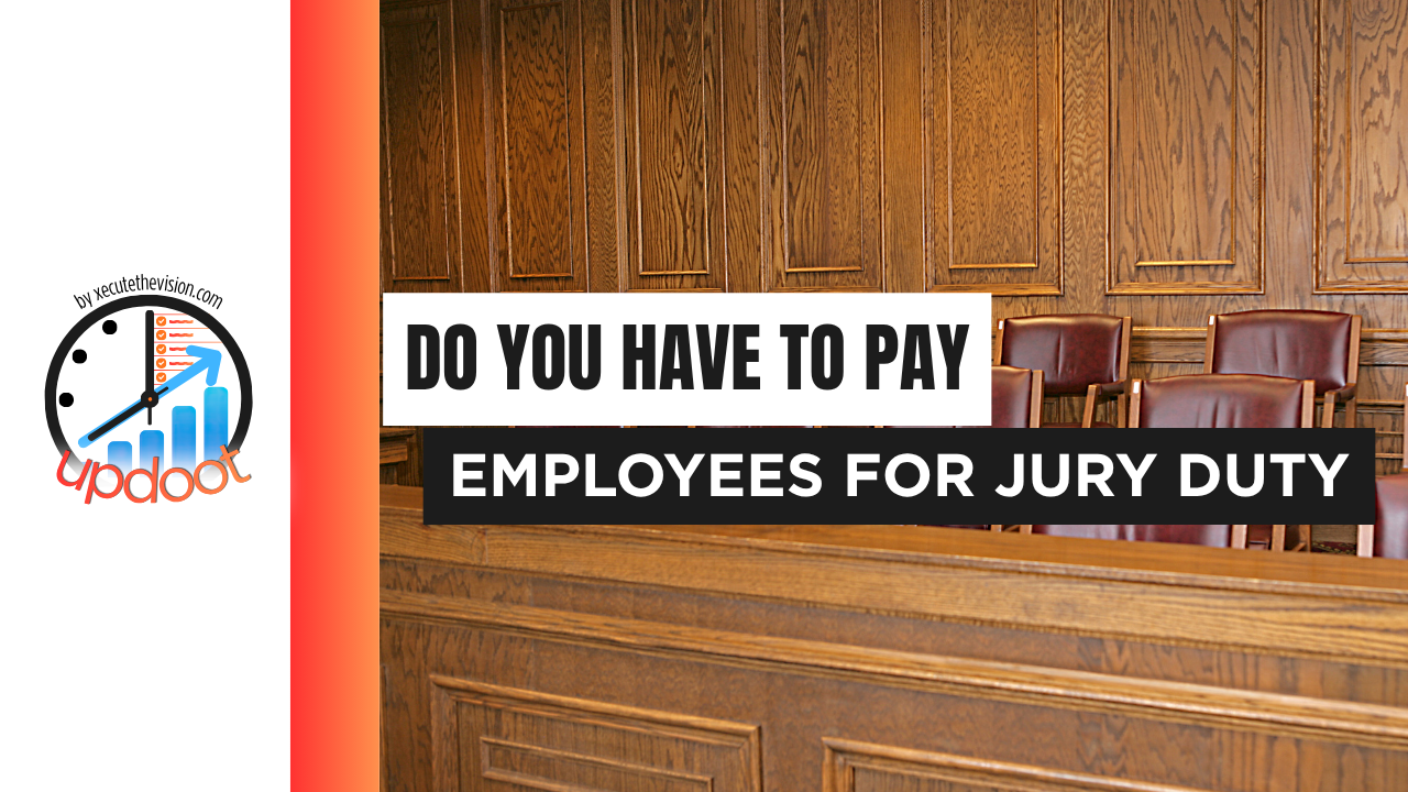 Do you have to pay employees for jury duty