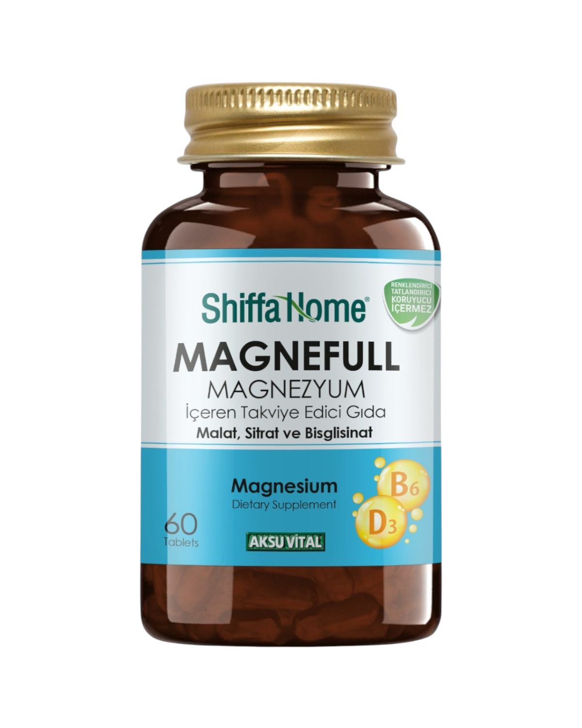 Shiffa Home Magnefull – Magnezyum Kompleksi 60 Tablet