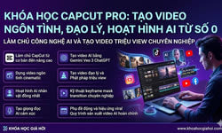 Khóa Học Capcut Pro: Tạo Video Ngôn Tình, Đạo Lý ,hoạt Hình Ai Từ Số 0