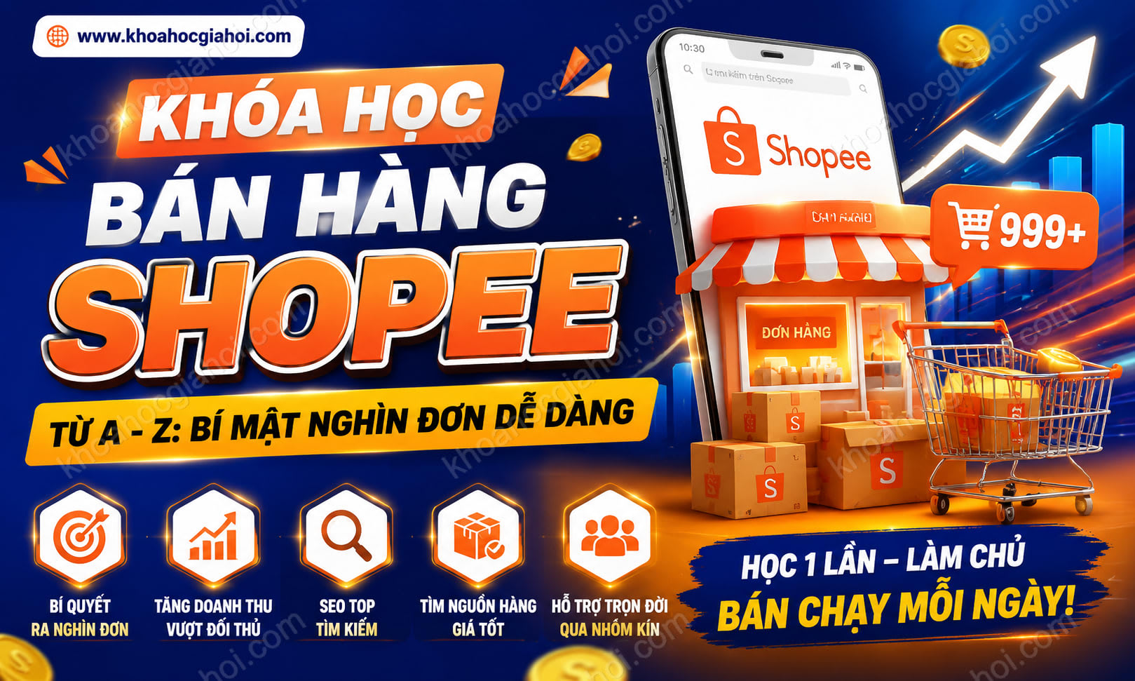 Khóa Học Bán Hàng Shopee Từ A - Z: Bí Mật Nghìn Đơn Dễ Dàng