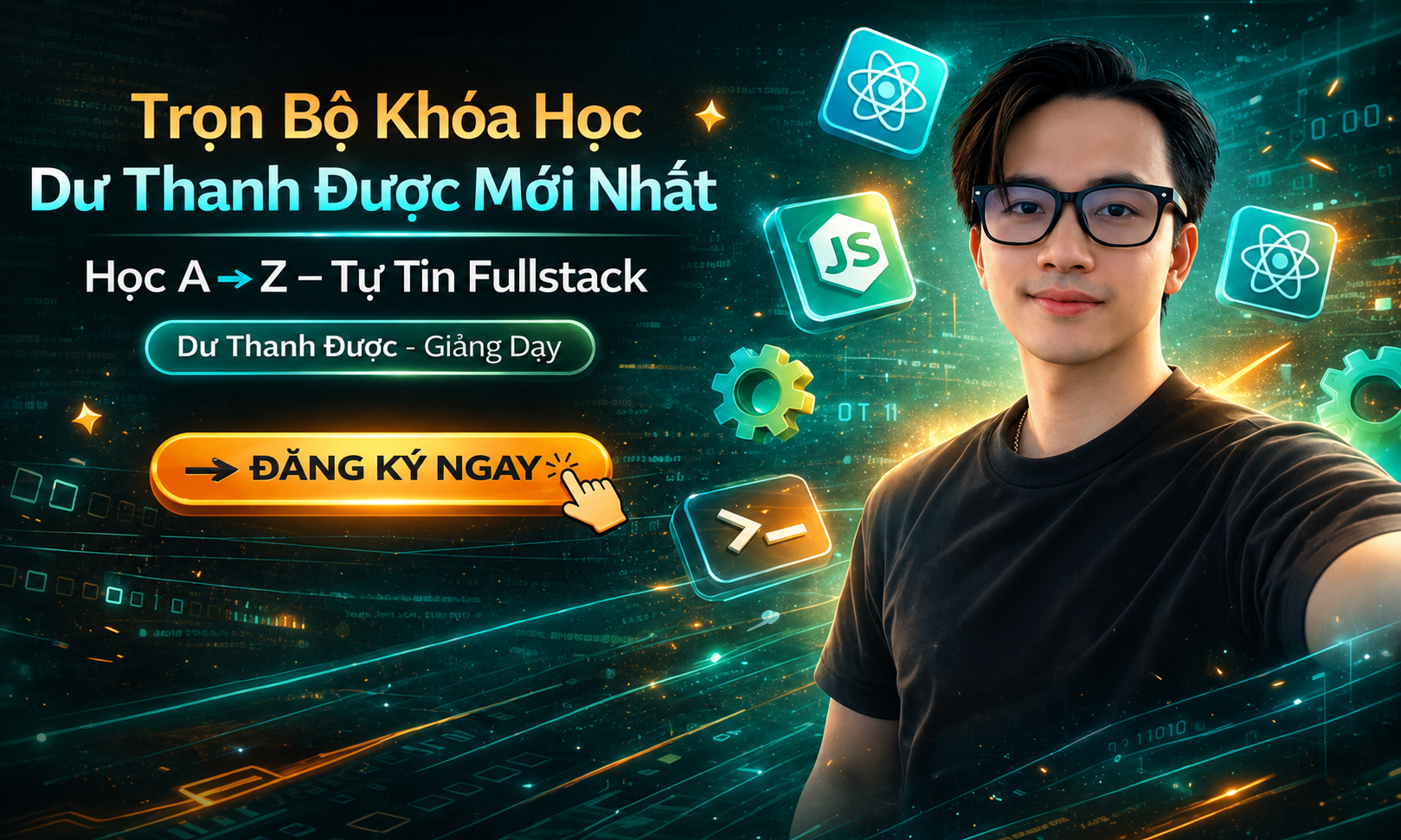Combo 7 Khóa Học Web Fullstack – Thực Chiến Dự Án Như Đi Làm Cùng Dư Thanh Được