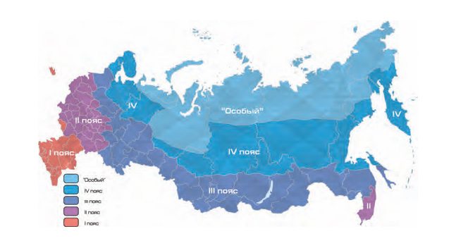 Рено климатические зоны