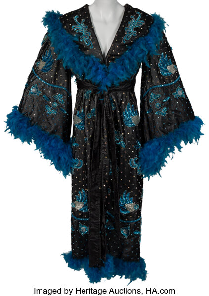 2002-12 Ric Flair Match Worn & Signed Robe with Multiple Photo
Matches.