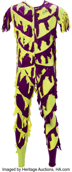 1995-96 Macho Man Randy Savage Ring Worn & Twice Signed World
Championship Wrestling Outfit from The Macho Man Randy Savage
Collection - Worn Multiple Years!