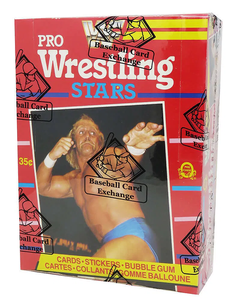 1985 WWF Pro Wrestling Stars O-Pee-Chee Box BBCE Wrapped Box (36 Pack/Hogan RC?