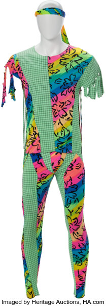 1992 Macho Man Randy Savage Ring Worn & Twice Signed Outfit from The Macho Man Randy Savage Collection - Used in Feud with Ric.