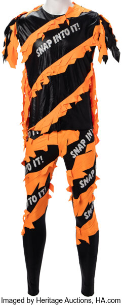 996 Macho Man Randy Savage Ring Worn Outfit from The Macho Man Randy Savage - Worn in Halloween Havoc vs. Hulk Hogan. ..
