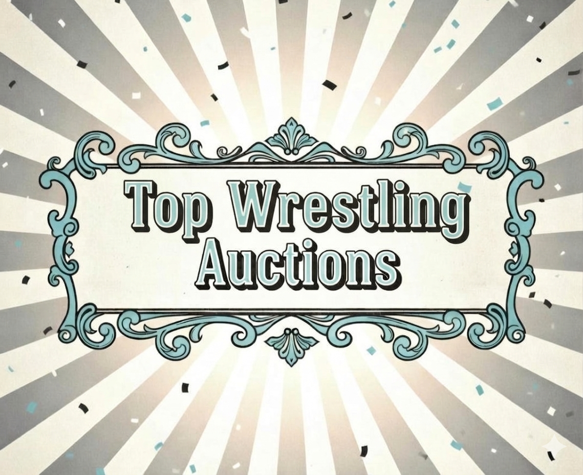 Top Wrestling Auctions logo, landing page for all Top auction list.