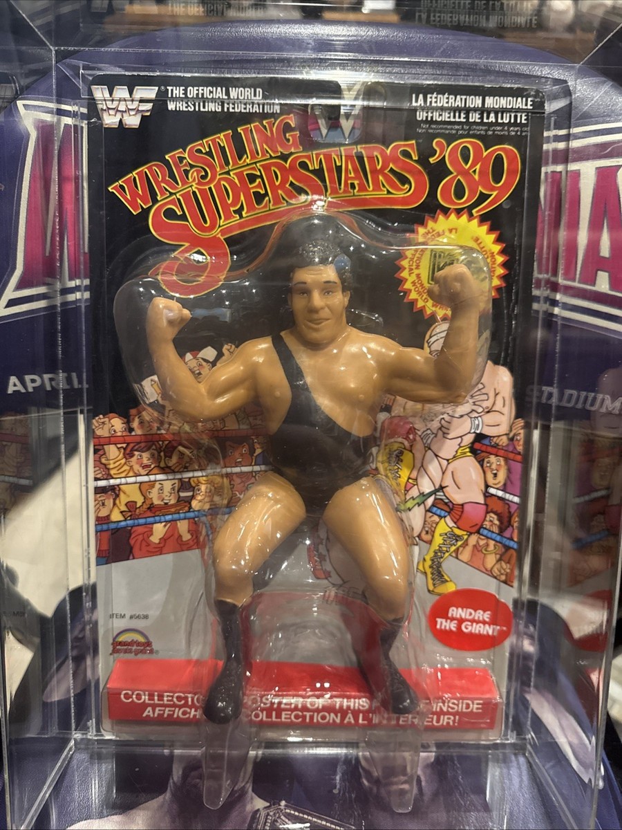 WWF WWE Andre The Giant LJN Black Card- Grand Toys