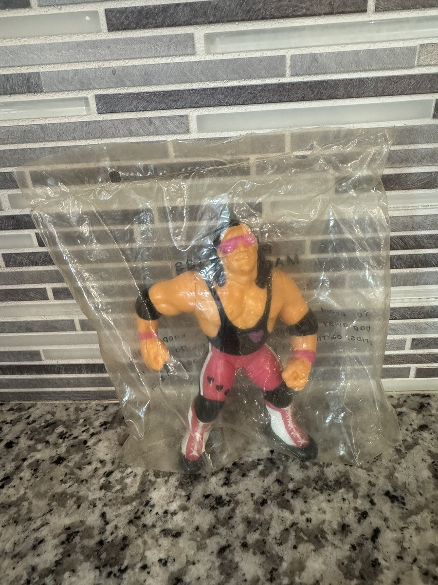 WWF HASBRO BRET “HITMAN” HART MAIL AWAY FIGURE