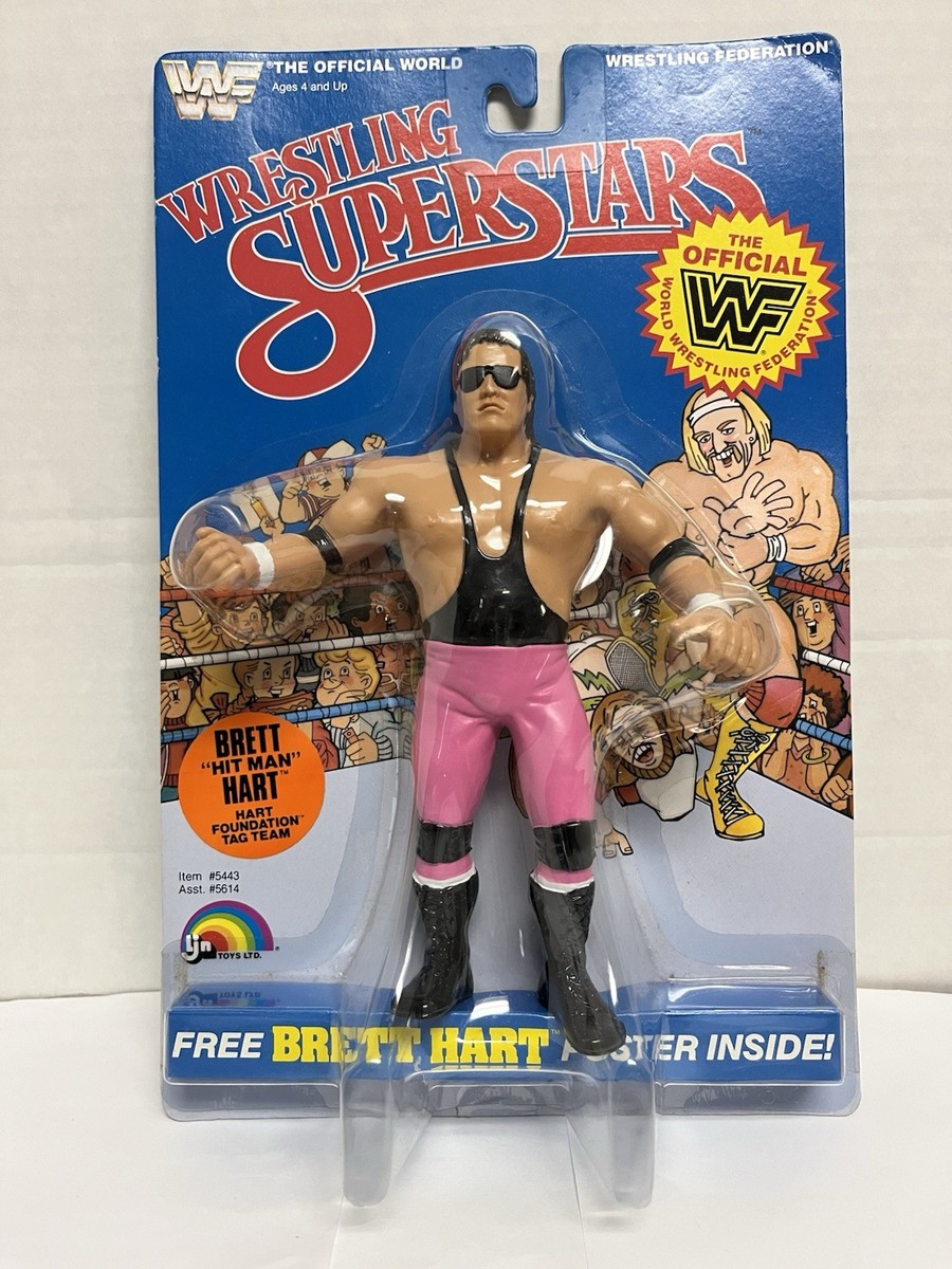 Bret "Hitman" Hart WWE WWF LJN MOC
