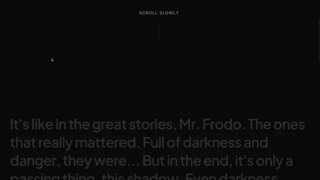 Manifesto Text Reveal