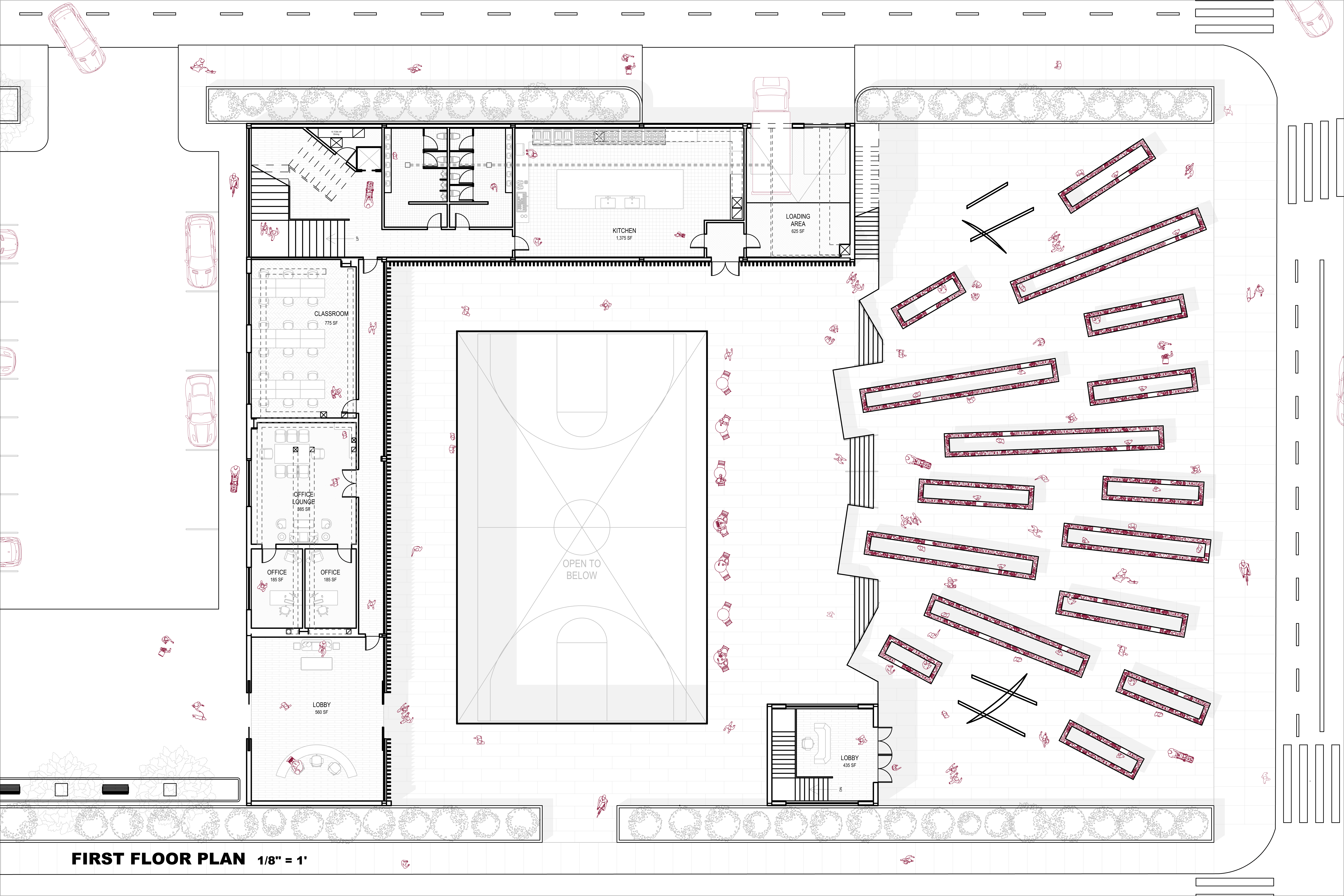 Houston St. Market — drawing 3