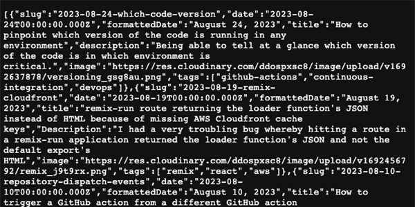 loader json
