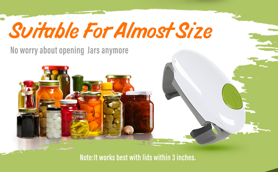 Homelet Electric Jar Opener, Kitchen Gadget Automatic Jar Opener