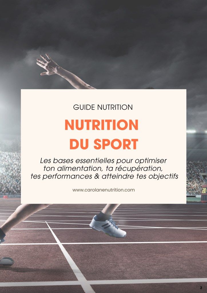 Nutrition du Sport