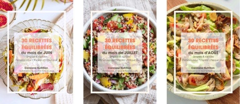 Recettes - ÉTÉ — aperçu
