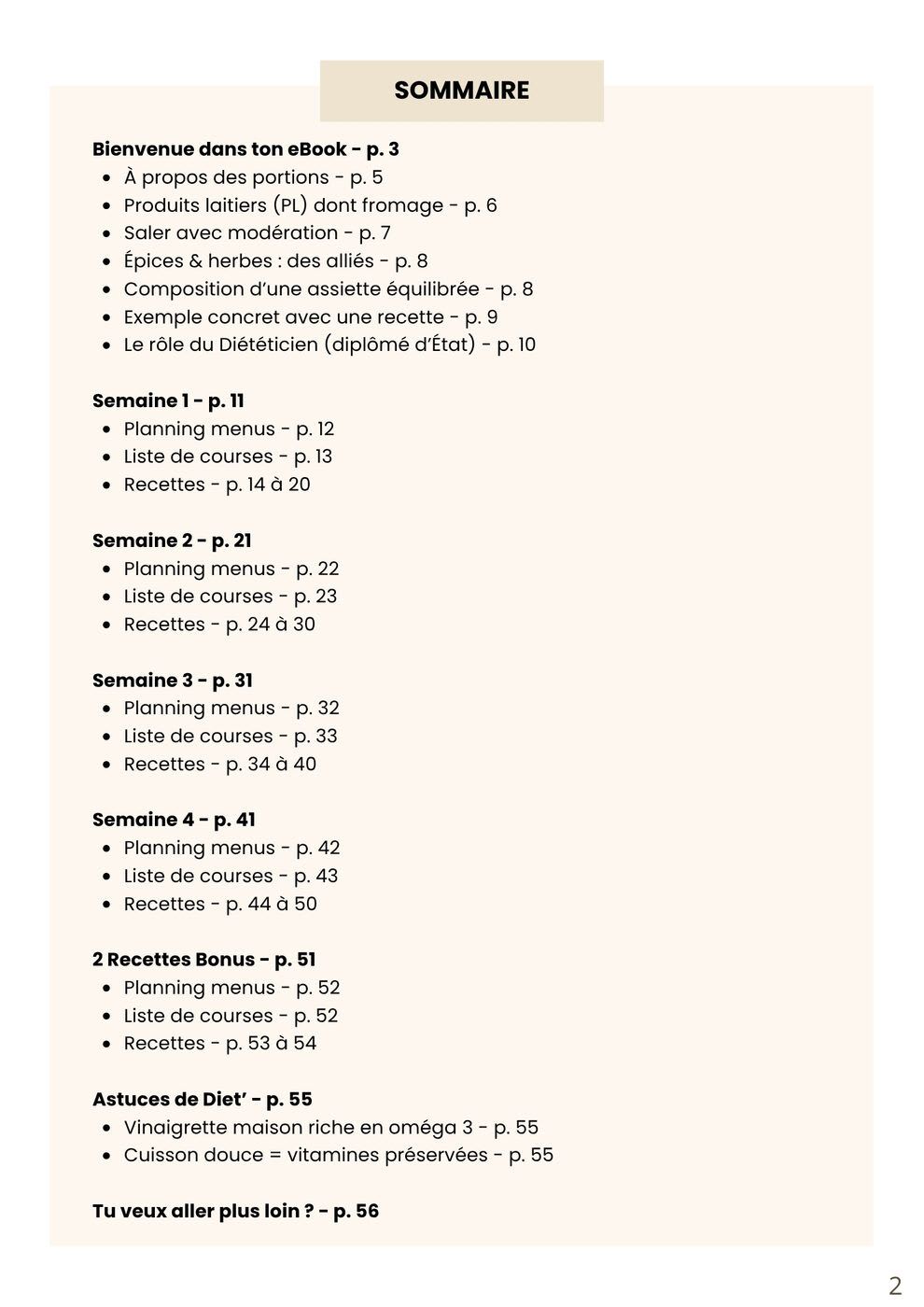 Recettes - PRINTEMPS