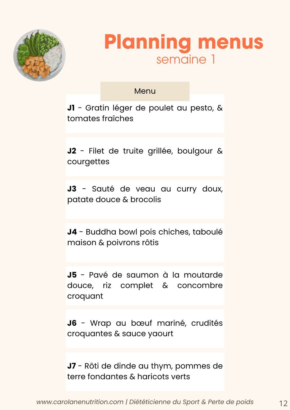 Recettes - ÉTÉ