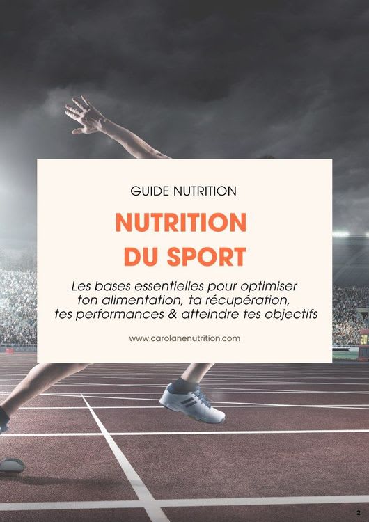 Nutrition du Sport